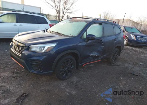 2020 Subaru Forester Sport from USA, damaged, VIN JF2SKALCXLH547346